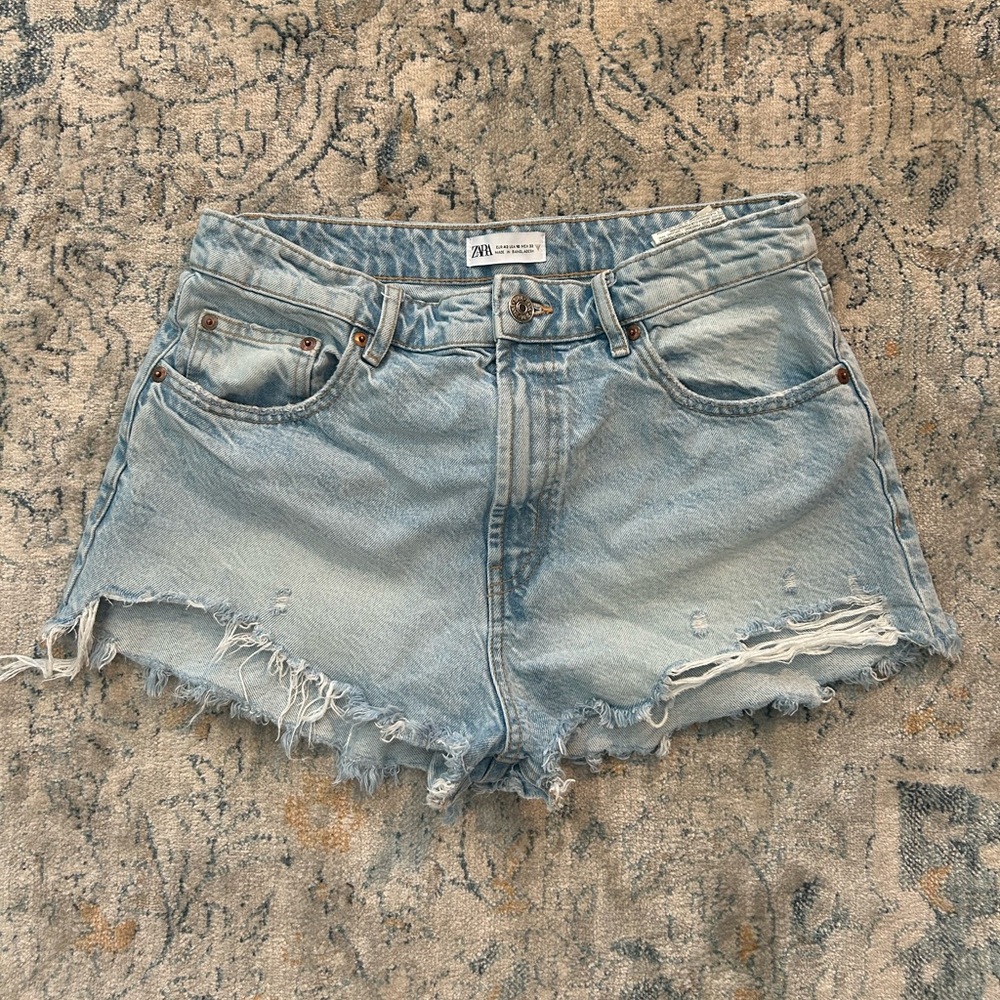 Zara denim shorts